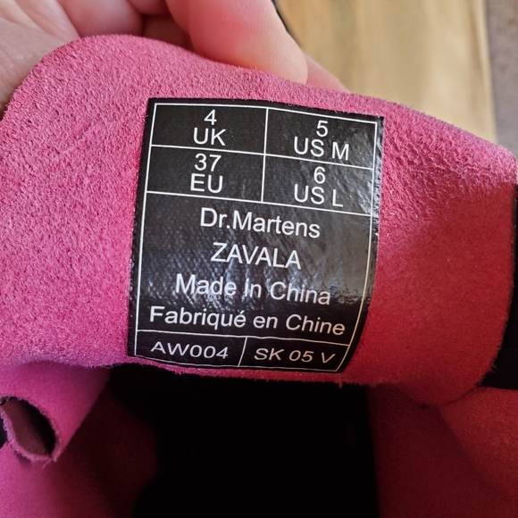 Dr. Martens Zavala Leather Combat Boot - Picture 8 of 8